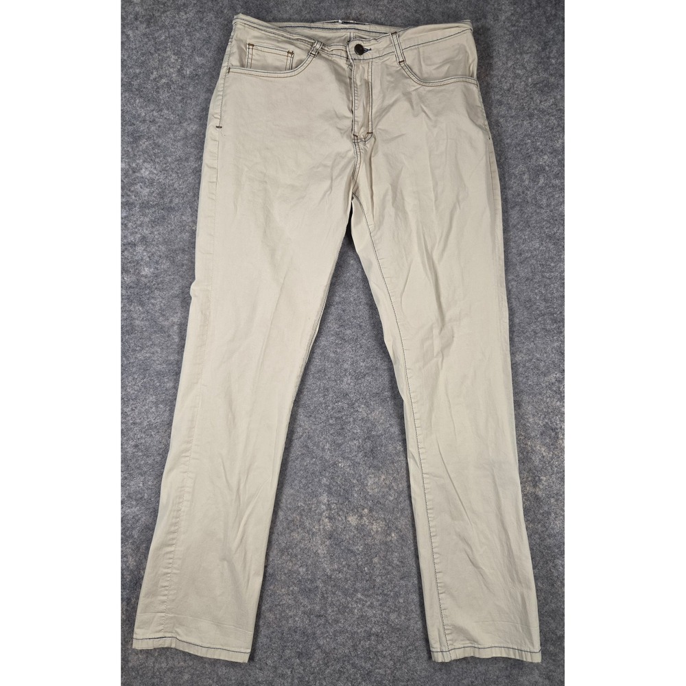 Tom James Blue Delta Holland & Sherry Tan Pants Mens 30x28 Straight Leg